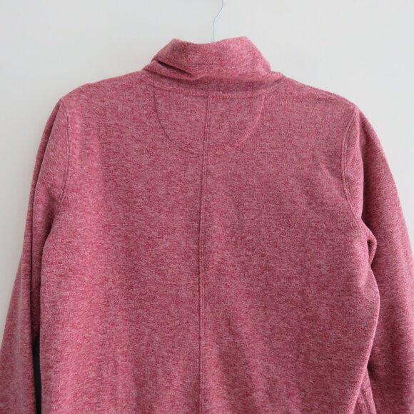 DULUTH TRADING CO Frost Lake Fleece Tunic Raspberry Red Outdoor Gorpcore Sz S - Picture 12 of 15